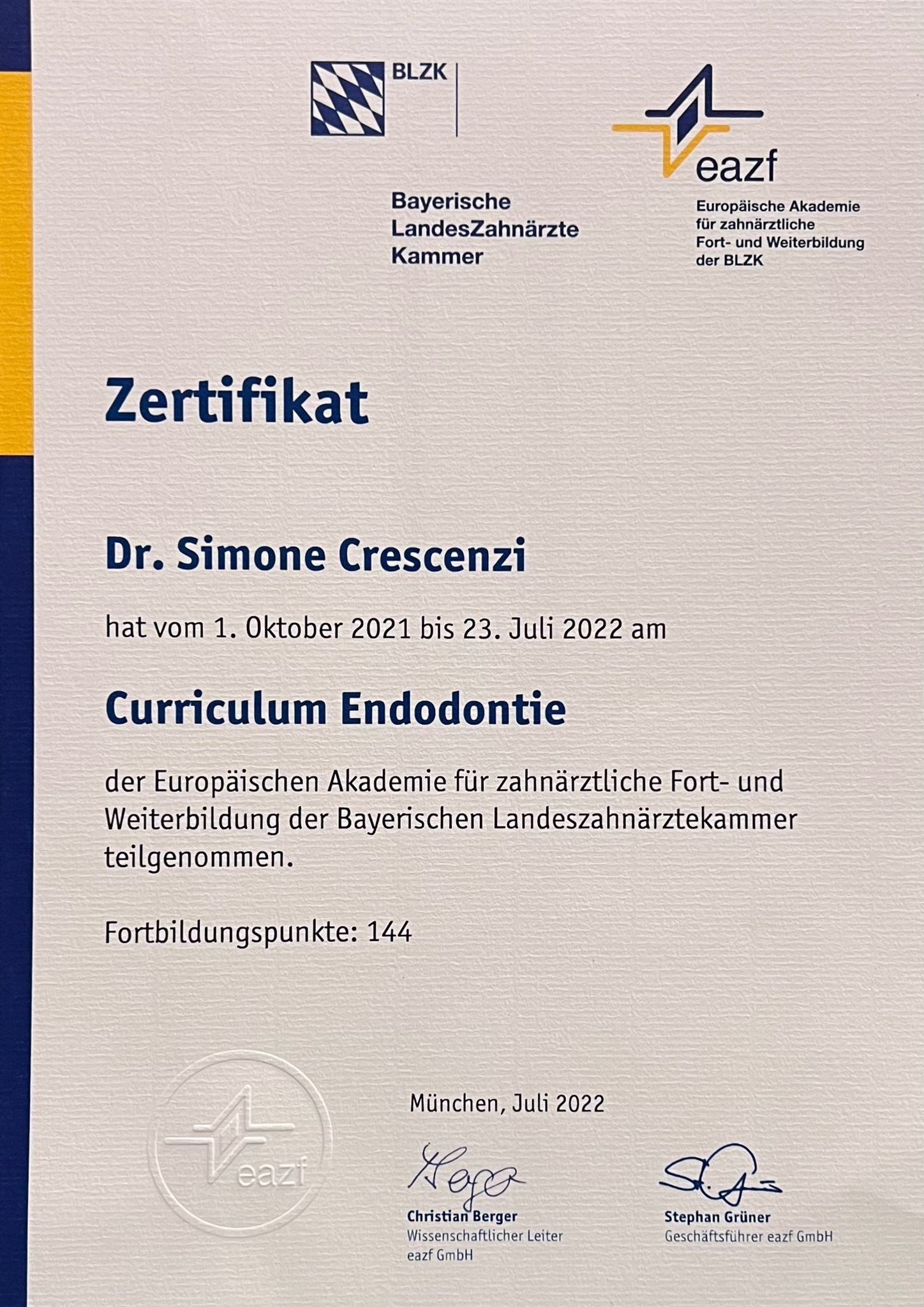 Dr. Crescenzi
